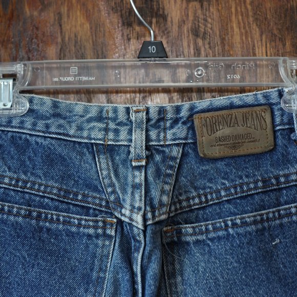 VINTAGE Forenza Authentic Sportswear High Waist Jeans 80s Size 6 Ankle Length - Picture 7 of 7
